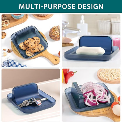 Li&Zhao Spoon Rest for Stove Top - Stove Spoon Holder for Kitchen Counter Pot Lid Holder Utensil Rest Cooking Spoon Holder