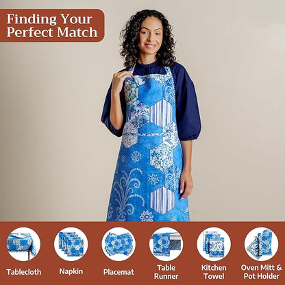 Maison d' Hermine 100% Cotton Apron for women with Pocket Kitchen Chef Apron for Men Cooking Mothers Day Gifts - Image 4