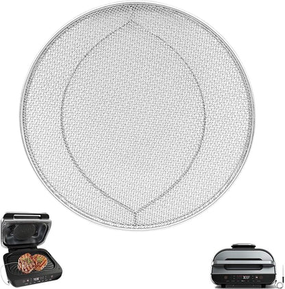 Splatter Shield for Ninja FG551 Foodi Smart XL Grill, Replacement Stainless Steel Splatter Screen Air Fryer Accessories for Ninja FG551 Foodi Smart XL 6-in-1 Indoor Grill
