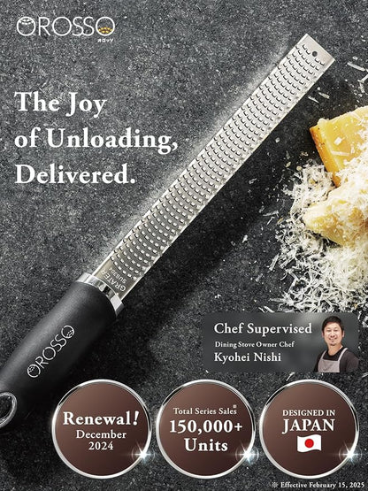 Grater, Lemon Zester Cheese Grater, Cheese Shavings, Parme Cheese, Ginger, Garlic, Zester Grater (black) - Image 2