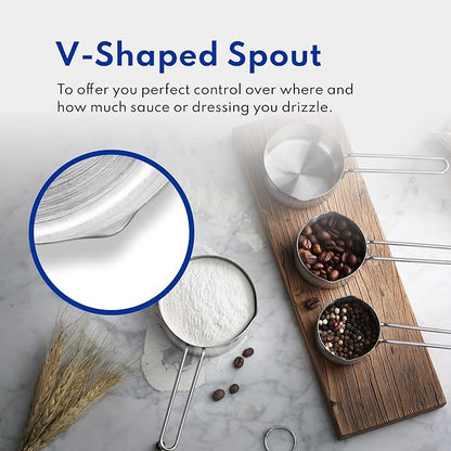 New Star Foodservice 42917 Stainless Steel 8-Piece Measuring Cups and Spoons Combo Set - Image 8