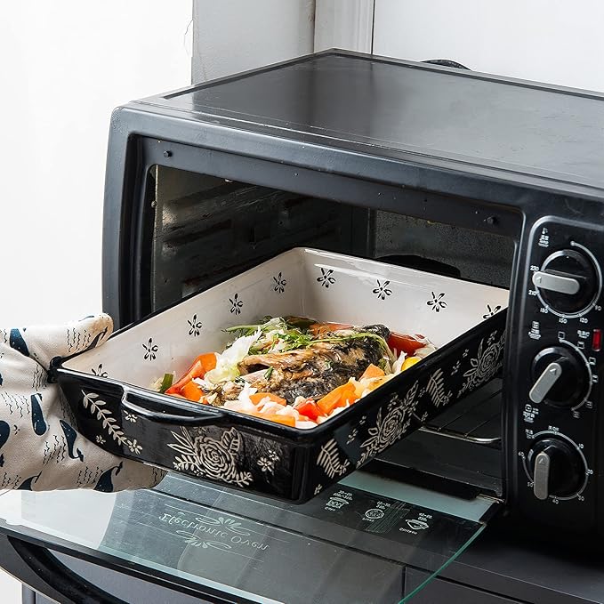 Wisenvoy Casserole Dishes For Oven Baking Dish Ceramic Casserole Dish Lasagna Pan Baking Dishes For Oven Baking Dish Set - Image 5