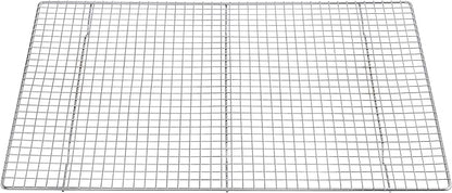 Mrs. Anderson's Baking Professional Cooling Rack, Heavy Duty Steel, Fits Two-Thirds Sheet Pans, 21 x 14.5 x 0.75-Inches