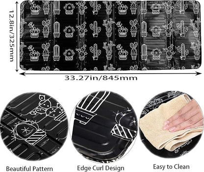 3 Sided Oil Splatter Guard - NeilBee 2Pcs Foldable Grease Splatter Screen, Splatter Shield for Stove Top Cooktop, Oil Barrier Oil Proof Plate Board for Cooking Kitchen Restaurant Use - Image 2