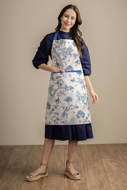 Maison d' Hermine 100% Cotton Apron for women with Pocket Kitchen Chef Apron for Men Cooking Mothers Day Gifts - Image 2