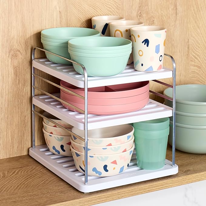 YouCopia UpSpace Cabinet Box Organizer, Adjustable Kitchen Pantry Shelf for Plastic Wrap and Foil Storage, Small Premium Edition - Image 9