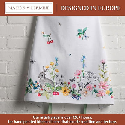 Maison d' Hermine 100% Cotton Apron for women with Pocket Kitchen Chef Apron for Men Cooking Mothers Day Gifts - Image 2