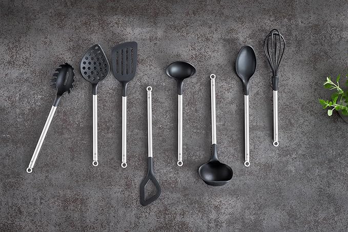 Rösle Basics Line Spaghetti Server with 12 in. Stainless Steel Handle