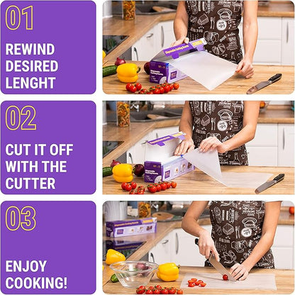 Disposable Plastic Cutting Board Sheets for BBQ & Camping - Large Flexible Chopping Boards - Cutting Mats for Kitchen and Outdoor 32' - Image 3