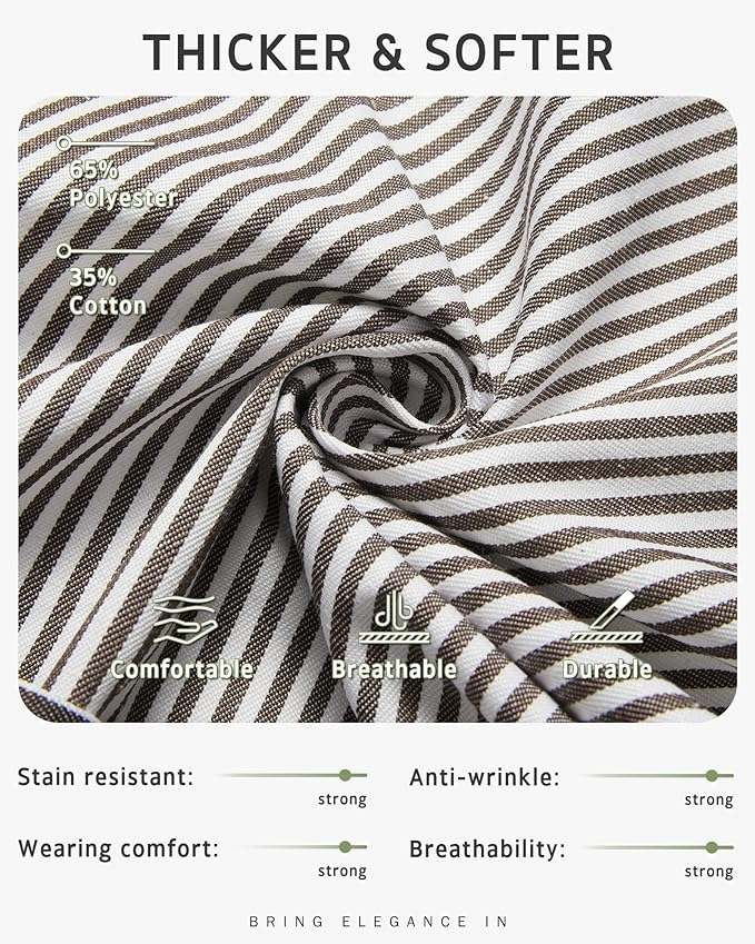 Syntus Chef Apron for Men Women Kitchen Cooking Apron with Pockets, Adjustable Bib Aprons Stain Resistant - Image 3