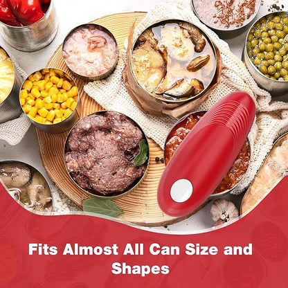 Electric Can Opener, Food Safe Automatic Can Opener with Smooth Edge, Open Your Cans with A Simple Press of Button, Can Opener Electric Kitchen Gifts for Seniors and Arthritis - Image 5