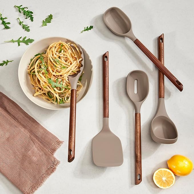 Cuisinart AcaciaFusion Set of 5 Tool Set - Tan - Image 2