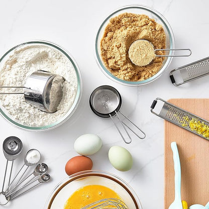 Martha Stewart Richburn 4-Piece Stainless Steel Measuring Cups Set – Durable and Accurate Kitchen Measuring Tools for Baking and Cooking - Image 3