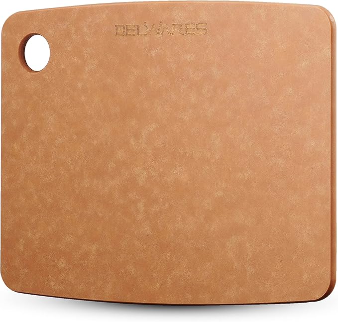 Wooden Cutting Board for Kitchen - Small Composite Wood Cutting Boards Dishwasher - Thin, BPA Free & Eco-Friendly Chopping Board (11.5 x 9 Inch, Natural) - Image 8