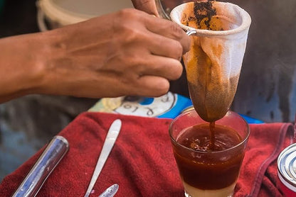 Thai Tea Filter (3 Inches) Reusable Traditional Thai style/Coffee/Tea Strainer/Cloth Tea Filter/Muslin Cloth Strainer Made in Thailand