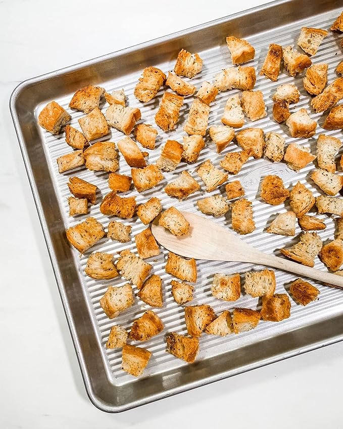 USA Pan Bakeware Half Sheet Pan, Set of 2 Baking Sheets, Aluminized Steel - Image 5