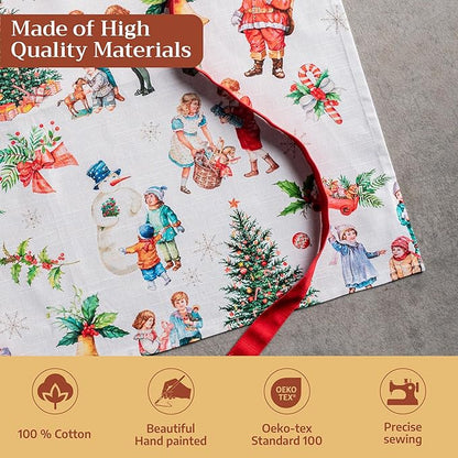 Maison d' Hermine 100% Cotton Apron for women with Pocket Kitchen Chef Apron for Men Cooking Mothers Day Gifts - Image 3