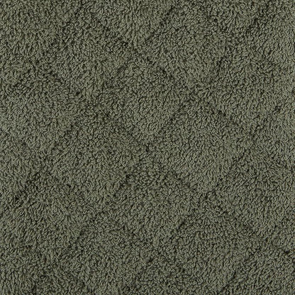 DII Basic Terry Collection 100% Cotton Quilted, Oven Mitt, Artichoke, 2 Piece
