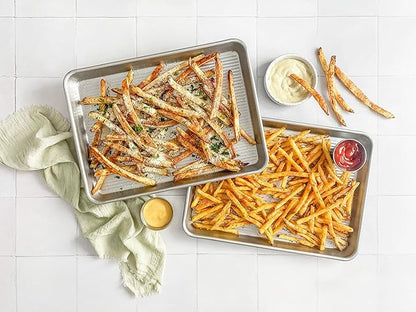 USA Pan Bakeware Nonstick Quarter Sheet Pan, Baking Sheet Aluminized Steel, Pan Measures: 13 x 9.5 x 1 inches - Image 5