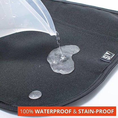 Waterproof Server Apron with Buckle - Stainproof Waist Apron for Waiters and Waitresses - Image 2