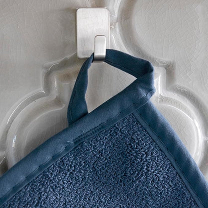 RITZ Terry Potholder & Hot Pad: Unparalleled Heat Resistant, Durable 100% Cotton – Ergonomically Designed for Optimal Grip – Easy-Care Machine Washable – 4-Pack, Midnight - Image 3