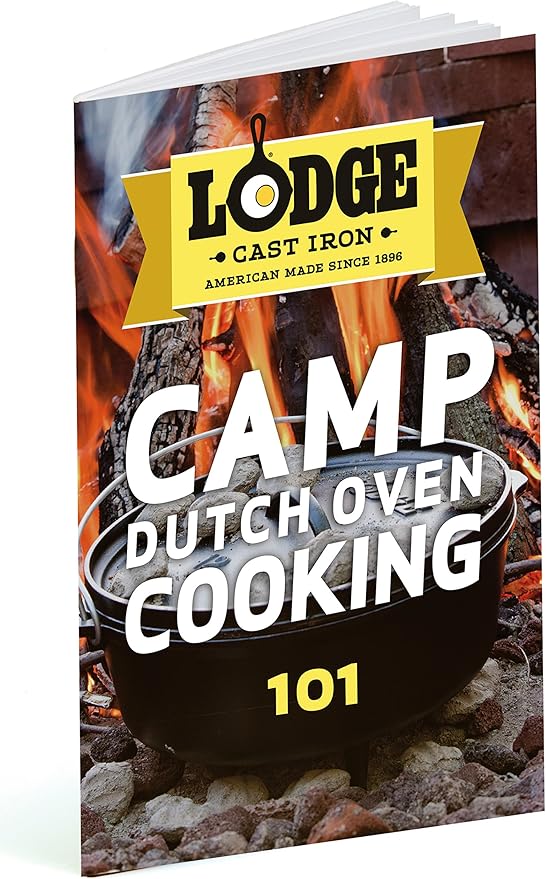 Lodge 8 Quart Pre-Seasoned Cast Iron Camp Dutch Oven with Lid - Dual Handles - Use in the Oven, on the Stove, on the Grill or over the Campfire - Black - Image 3