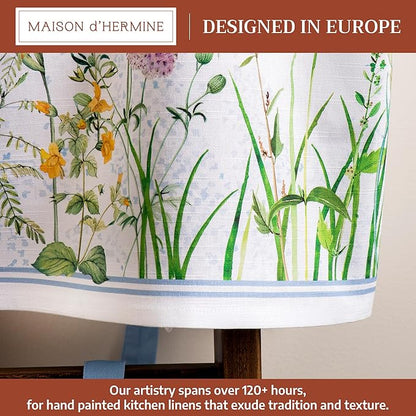 Maison d' Hermine 100% Cotton Apron for women with Pocket Kitchen Chef Apron for Men Cooking Mothers Day Gifts - Image 2