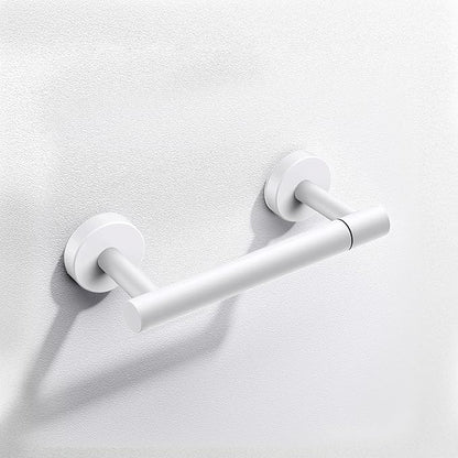 Day Moon™ - Toilet Paper Holder - Modern Roll Holder for Bathroom - 1 Pack - Wall Mount - Classic, White - Image 8
