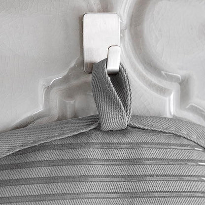 All-Clad Premium Pot Holder & Hot Pad: Heat Resistant to 500 Degrees - 100% Cotton, 10"x6.25" Hot Pad for Kitchen and Barbeque, 4-Pack, Titanium - Image 3