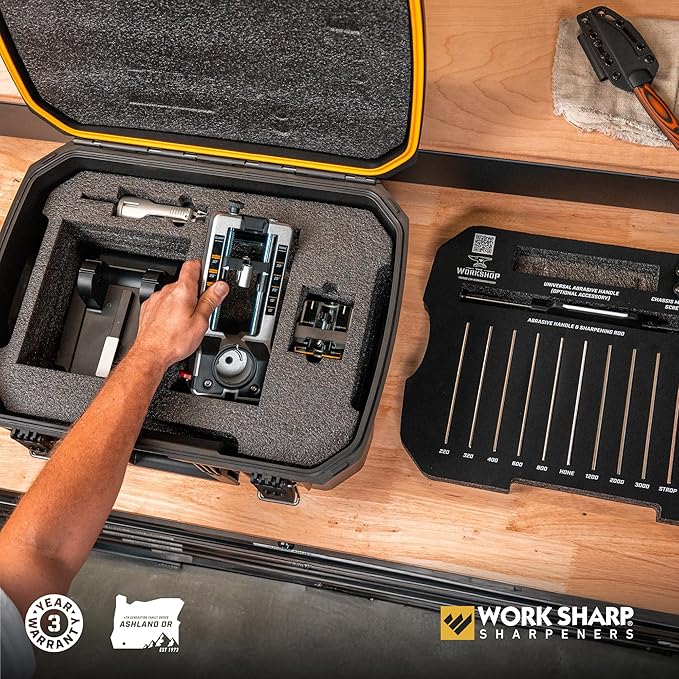 Work Sharp Professional Precision Adjust Elite Knife Sharpener Kit, Sharpen Every Knife You Own - Image 3