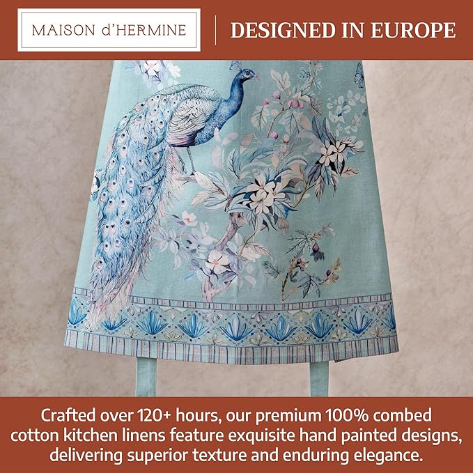 Maison d' Hermine 100% Cotton Apron for women with Pocket Kitchen Chef Apron for Men Cooking Mothers Day Gifts - Image 3
