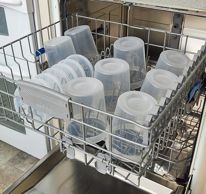 DuraHome Deli Containers with Lids for Food Storage Leakproof - 60 Sets BPA-Free Plastic Microwaveable Clear Food Storage Container Premium Quality, Freezer & Dishwasher Safe (16 oz & 32 oz - Bulk) - Image 5