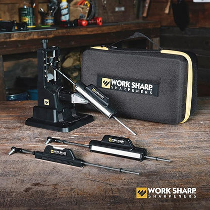 Work Sharp Precision Adjust Elite Set Knife Sharpener value combo bundle with the Guided Field Knife Sharpener - Image 2