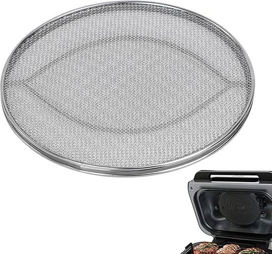 Splatter Shield for Ninja FG551 Foodi,Accessories for Ninja Foodi Smart XL 6-in-1 Indoor Grill,Stainless Steel Splatter Screen by Croask