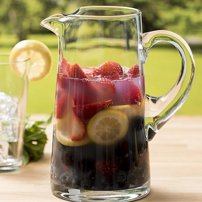 Libbey Cantina Glass Pitcher in Gift Box, 79.3 oz, Clear - Image 7
