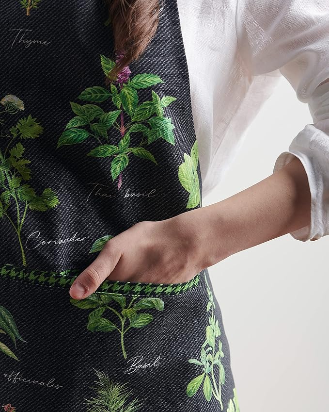 Maison d' Hermine 100% Cotton Apron for women with Pocket Kitchen Chef Apron for Men Cooking Mothers Day Gifts - Image 7