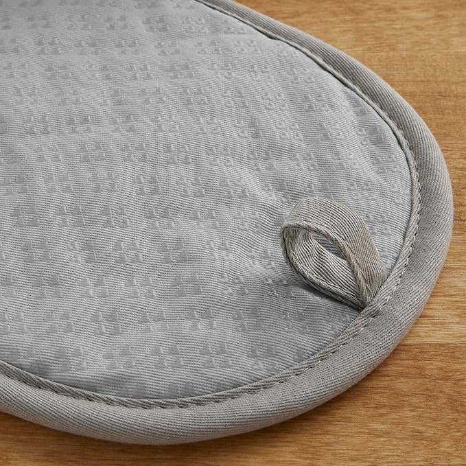 KitchenAid Asteroid Pot Holder 2-Pack Set, Grey, 6.5"x10" - Image 3