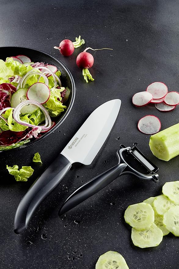 Kyocera Ceramic Horizontal Y Peeler, Green - Image 2