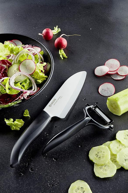 Kyocera Ceramic Horizontal Y Peeler, Green - Image 2