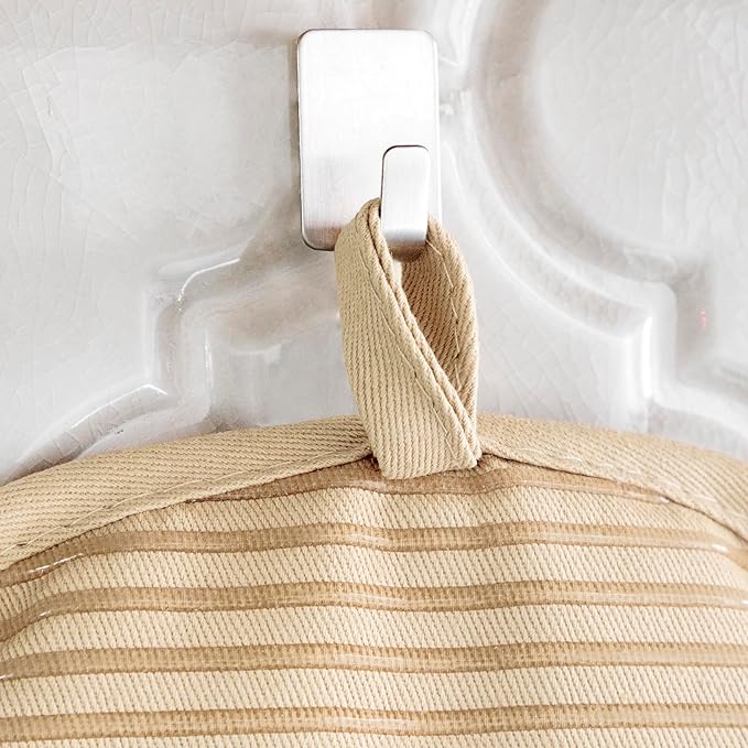 All-Clad Premium Pot Holder & Hot Pad: Heat Resistant to 500 Degrees - 100% Cotton, 10"x6.25" Hot Pad for Kitchen and Barbeque, (2-Pack), Cappuccino - Image 4