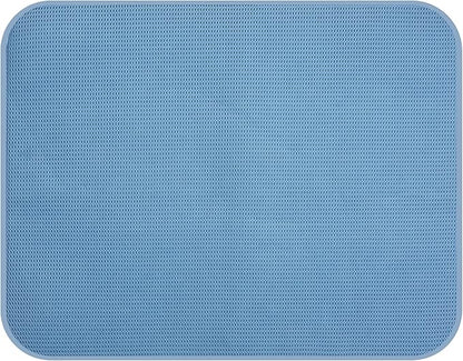 OGGI Absorbent, Reversible Microfiber Dish Drying Mat for Kitchen, Dish Drying Pad, 18 Inch x 24 Inch, Extra Large, Blue