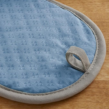 KitchenAid Asteroid Pot Holder 2-Pack Set, Blue Velvet, 6.5"x10" - Image 3