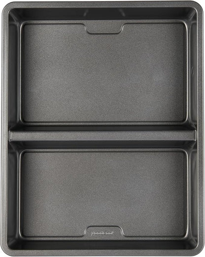 GoodCook Divided Baking Sheet Premium Carbon Steel Nonstick Pan, 11 x 14-Inch