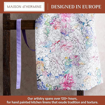 Maison d' Hermine 100% Cotton Apron for women with Pocket Kitchen Chef Apron for Men Cooking Mothers Day Gifts - Image 2