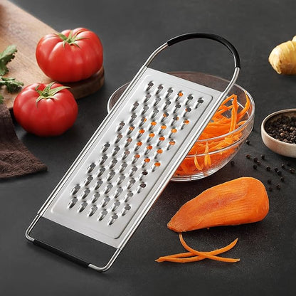 Cheese Grater Handheld, HIA Flat Coarse Stainless Steel Graters for Kitchen, Food Grater with Anti-Slip Handle, Perfect for Potato, Vegetable, Butter, Parmesan Cheese - Image 9