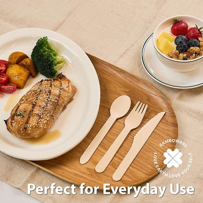 Wooden Knives 300 Pieces | Natural Birch Wood Disposable Knives | Biodegradable, Smooth & Strong for Parties, Weddings, and Outdoor Events - Image 6