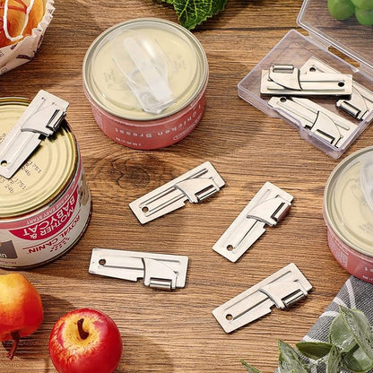 Chumia 80 Pieces P-51 Camping Can Opener Stainless Steel Military Survival Army Backpack Can Opener