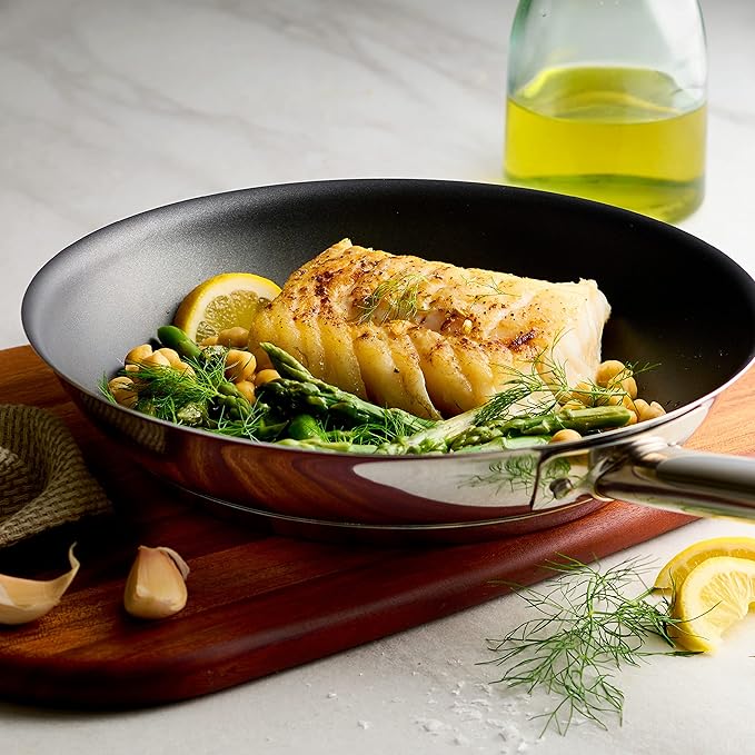 Tramontina 10-Inch Non Stick Frying Pan, Tri-Ply Base Stainless Steel Skillet with Reinforced Nonstick Coating, Dishwasher and Oven Safe - Image 2