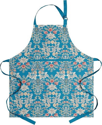 Maison d' Hermine 100% Cotton Apron for women with Pocket Kitchen Chef Apron for Men Cooking Mothers Day Gifts