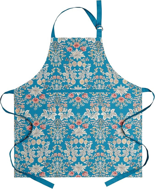 Maison d' Hermine 100% Cotton Apron for women with Pocket Kitchen Chef Apron for Men Cooking Mothers Day Gifts